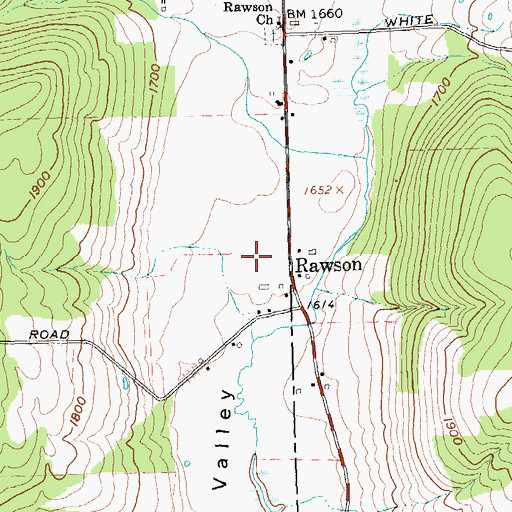 Topographic Map of Strzelec Farm, NY