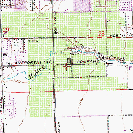Topographic Map of Congdon Orchards, WA