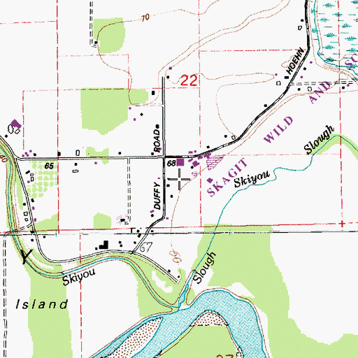 Topographic Map of Mulder Dairy, WA