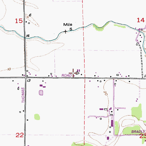 Topographic Map of Dutch Boy Dairy, WA