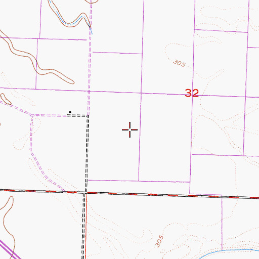 Topographic Map of AJB Ranch Dairy, CA