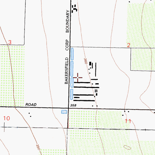 Topographic Map of Ansonea Dairy, CA
