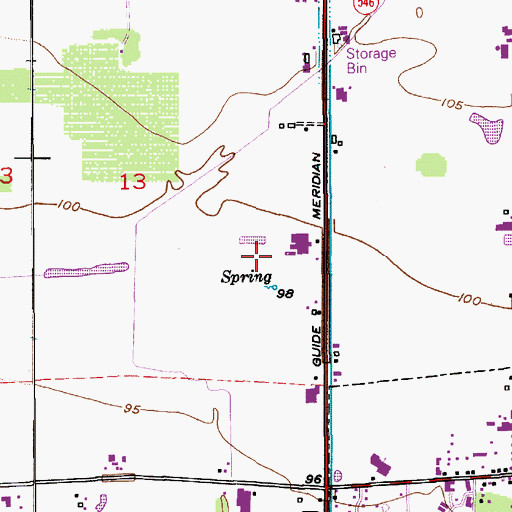 Topographic Map of Timmermans Dairy, WA