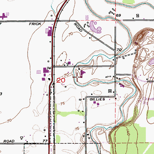 Topographic Map of Doubly Good Dairy, WA