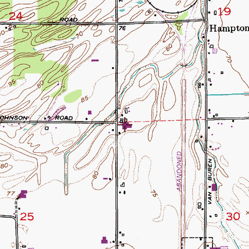 Topographic Map of Ever Lyn Farm, WA