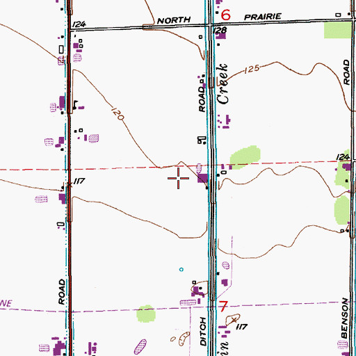 Topographic Map of Rozelyn Farm, WA