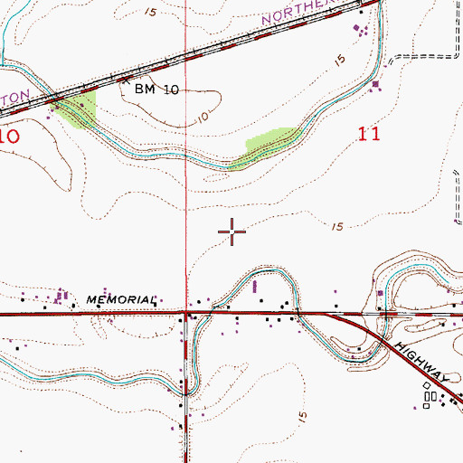 Topographic Map of Tulip Valley Vineyard and Orchard, WA