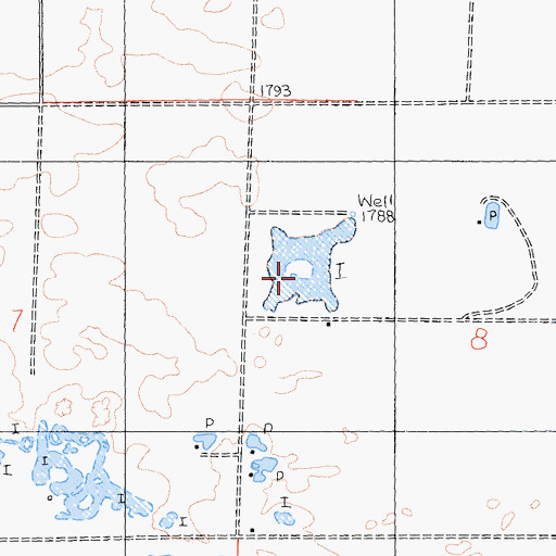 Topographic Map of Newberry Springs Quarry, CA