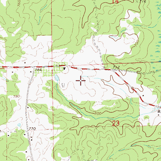 Topographic Map of Dutch Farms, AL