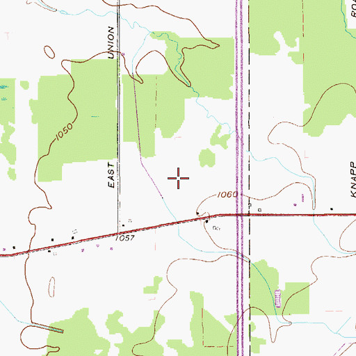 Topographic Map of Fantasy Lake, OH
