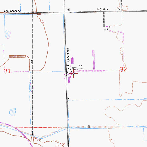 Topographic Map of Quaresma Dairy, CA