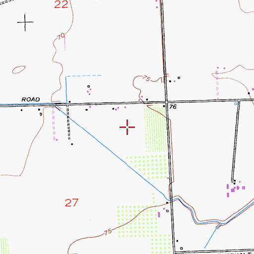 Topographic Map of Doornenbal Dairy, CA