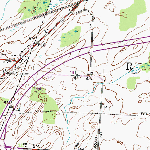 Topographic Map of Zastrocky Farms, NY