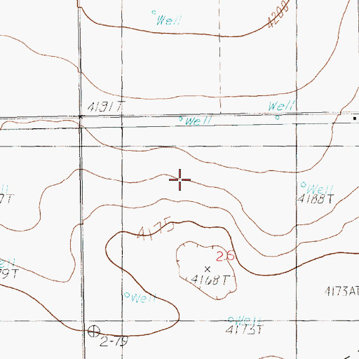 Topographic Map of Rio Leche Dairy, NM