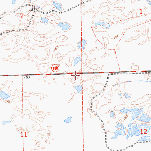 Topographic Map of Kerman Management Area, CA