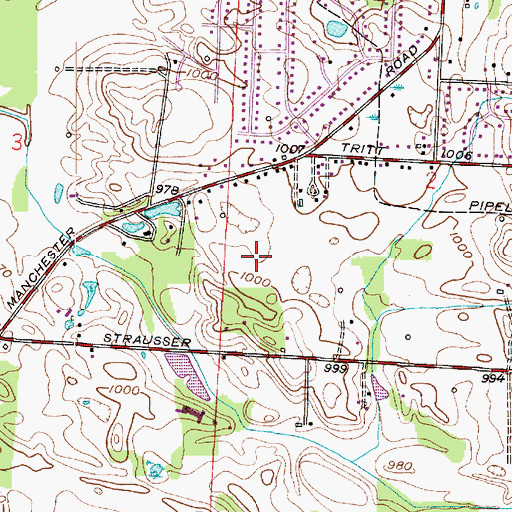 Topographic Map of Flight Path Farms, OH