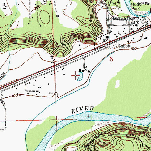 Topographic Map of Groeneveld Farms, WA