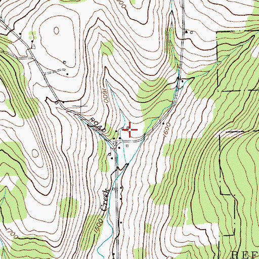 Topographic Map of Vandonsel Farm, NY