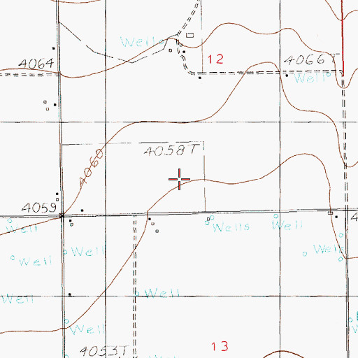 Topographic Map of Abarea Dairy, NM