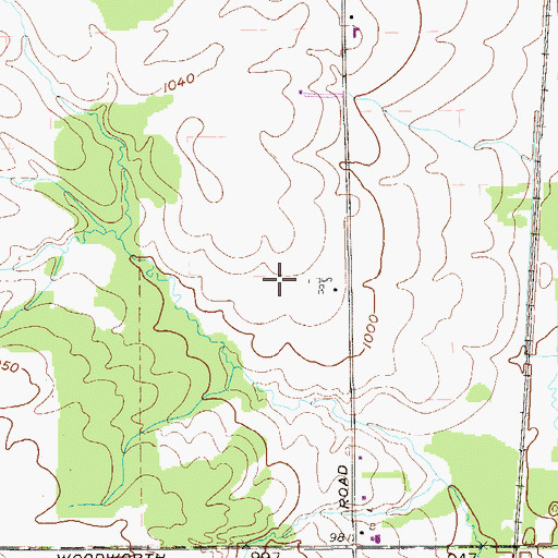 Topographic Map of Grand View Acres, OH