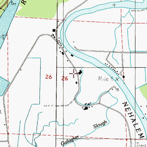 Topographic Map of Asay Dairy, OR