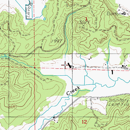 Topographic Map of Valley Venture Farms, OR