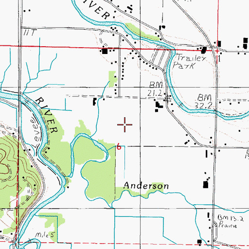 Topographic Map of Jenck Dairy, OR