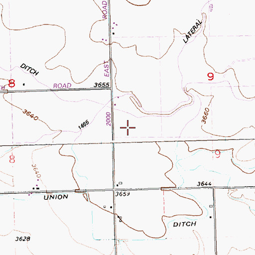 Topographic Map of Randolf Pipe, ID