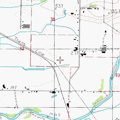 Topographic Map of Windy Haven Farm, OR