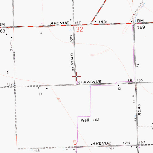 Topographic Map of Pimental Dairy, CA