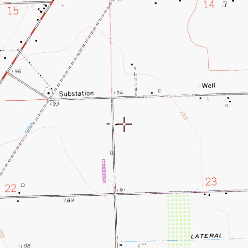 Topographic Map of Wolfshorndl Farms, CA