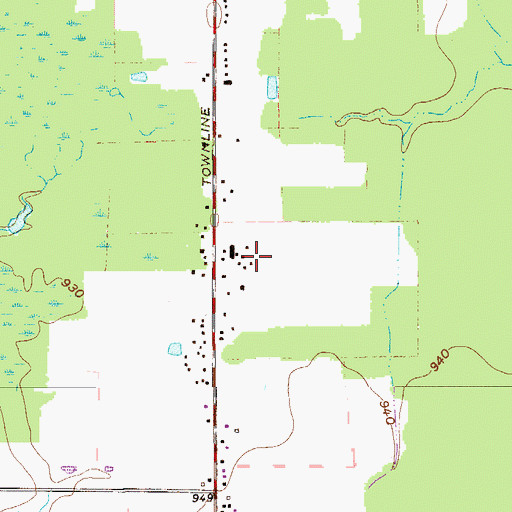 Topographic Map of Maple Lawn Farm, OH