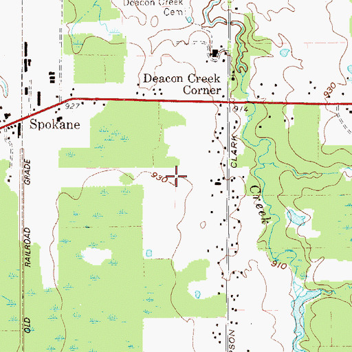 Topographic Map of Agler Farm, OH