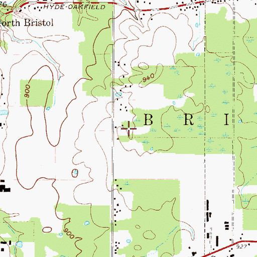 Topographic Map of Dulka Farm, OH