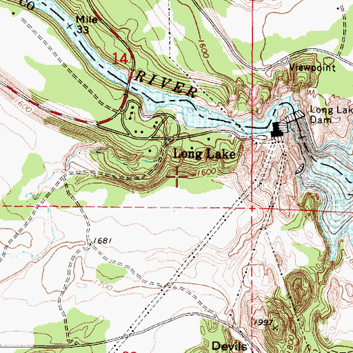 Topographic Map of Robel Orchards, WA