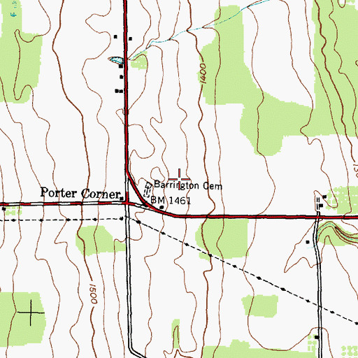 Topographic Map of A and L Farm, NY