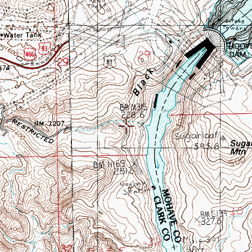 Topographic Map of Pupfish Springs, NV