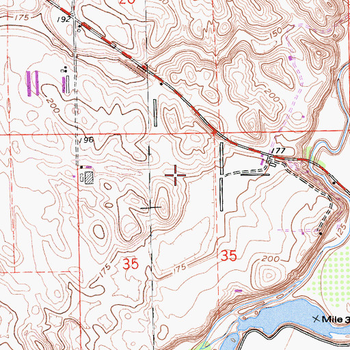 Topographic Map of Milk Made Dairy, CA