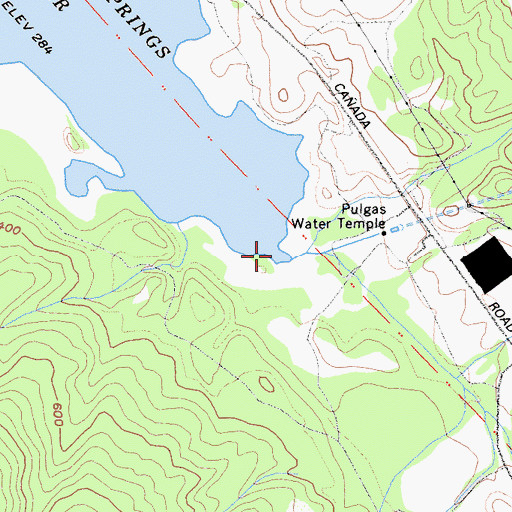 Topographic Map of Laguna Creek, CA