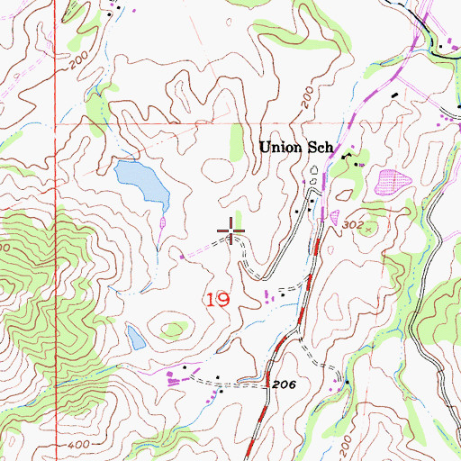 Topographic Map of Volpi Dairy, CA