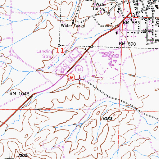 Topographic Map of Devils Gulch, CA
