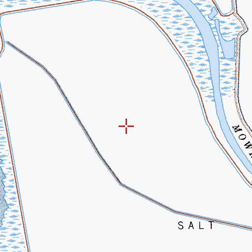 Topographic Map of Don Edwards San Francisco Bay National Wildlife Refuge, CA