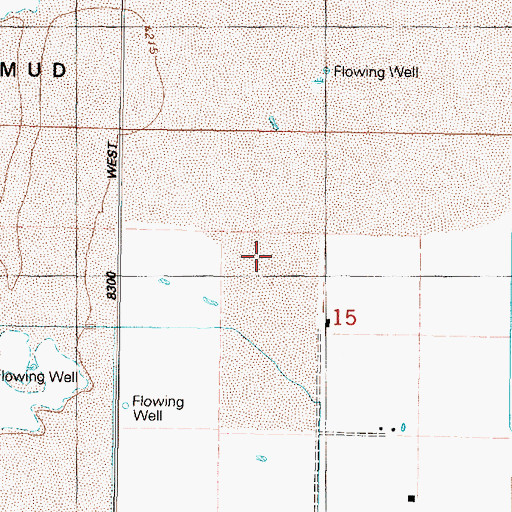 Topographic Map of Township of Reese, UT