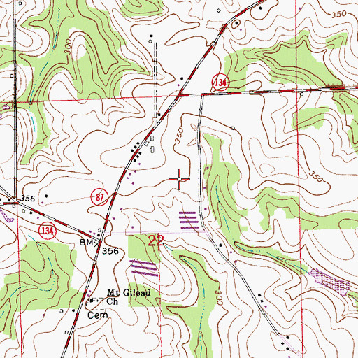 Topographic Map of Windham Poultry Farm, AL