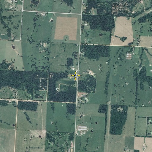 Aerial/Satellite Image of Liberty School (historical), MO