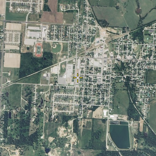 Aerial/Satellite Image of Carl Junction Primary K - 1 School, MO
