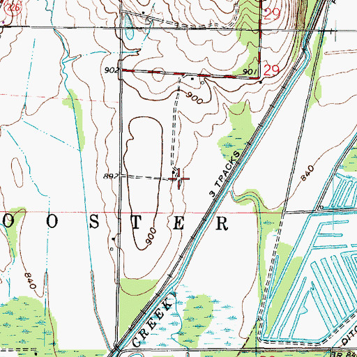 Topographic Map of Hawk Haven, OH