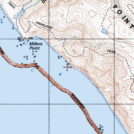 Topographic Map of Temple, CA