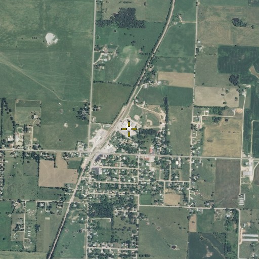 Aerial/Satellite Image of Exeter Elementary School, MO
