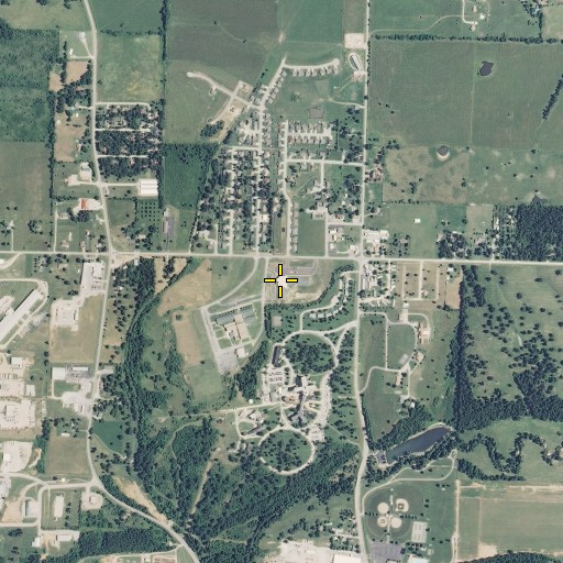 Aerial/Satellite Image of Mount Vernon Elementary School, MO